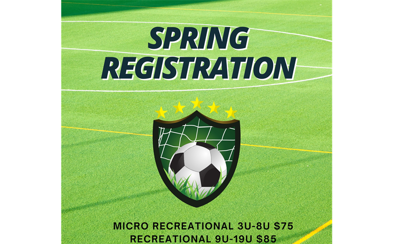 Spring Registration is Open!!
